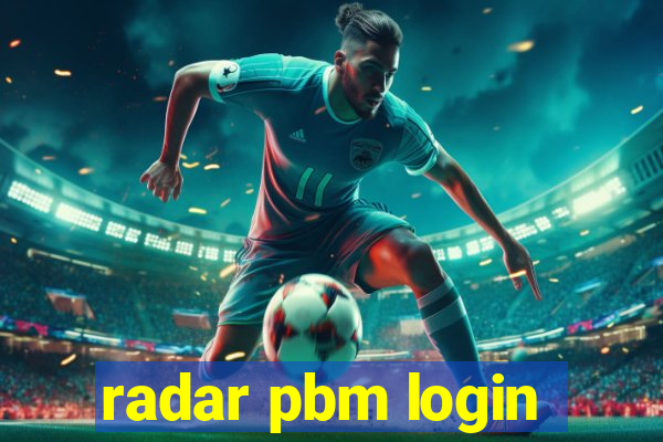 radar pbm login